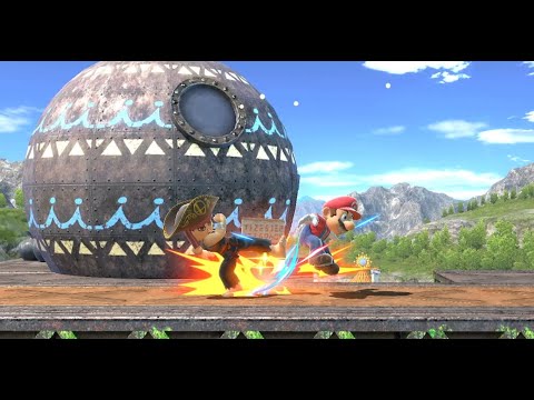 Mii Brawler vs. Mario