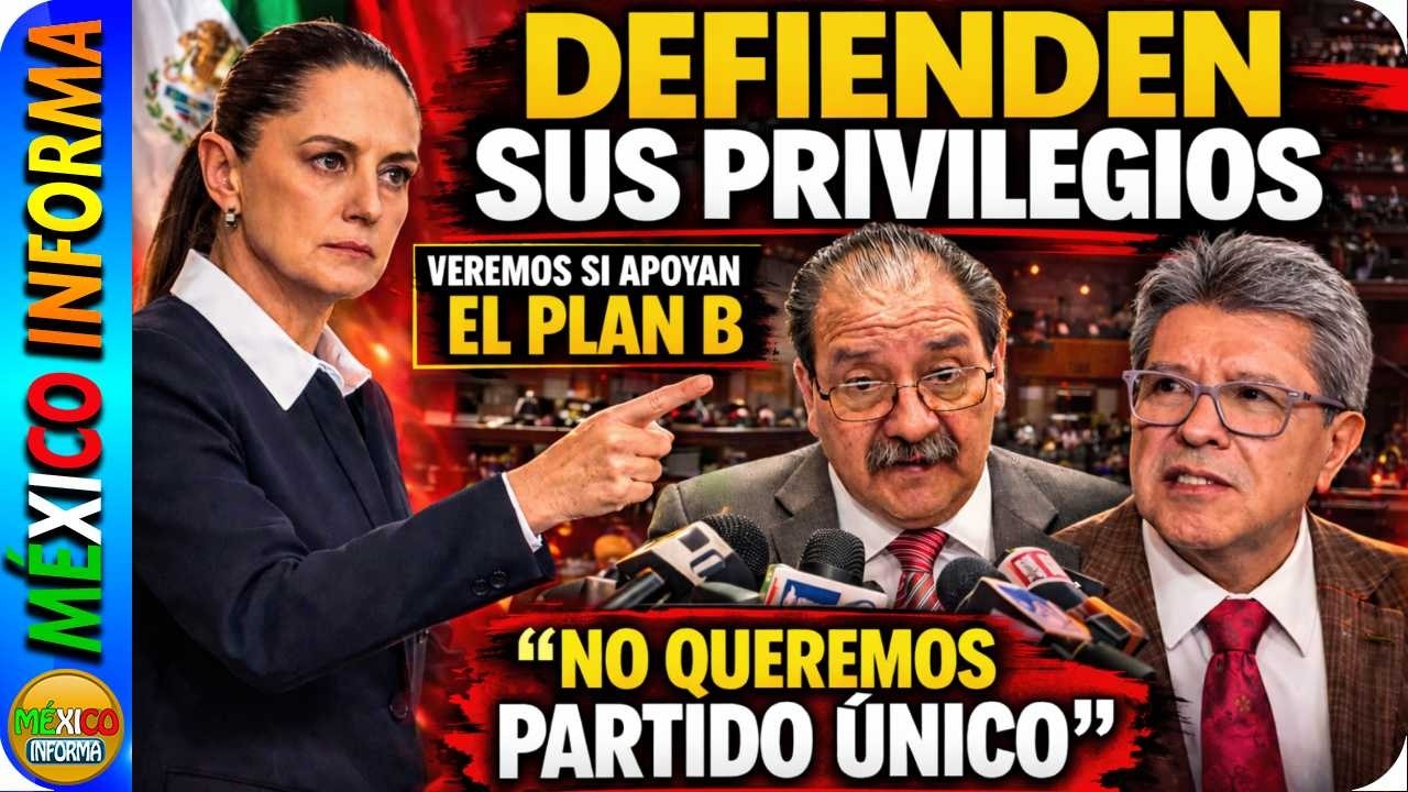 TÓMALA: SHEINBAUM SE LOS DIJO: VOTARON EN CONTRA PARA DEFENDER SUS PRIVILEGIOS. SE VIENE EL PLAN B.