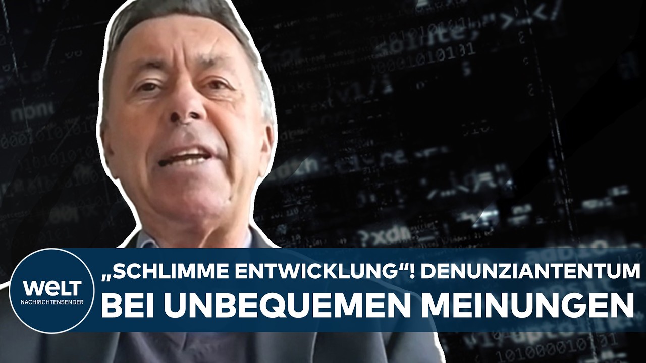 NORBERT BOLZ: Hass im Netz! Klarnamen als Pflicht? Darum würde es Denunziantentum fördern