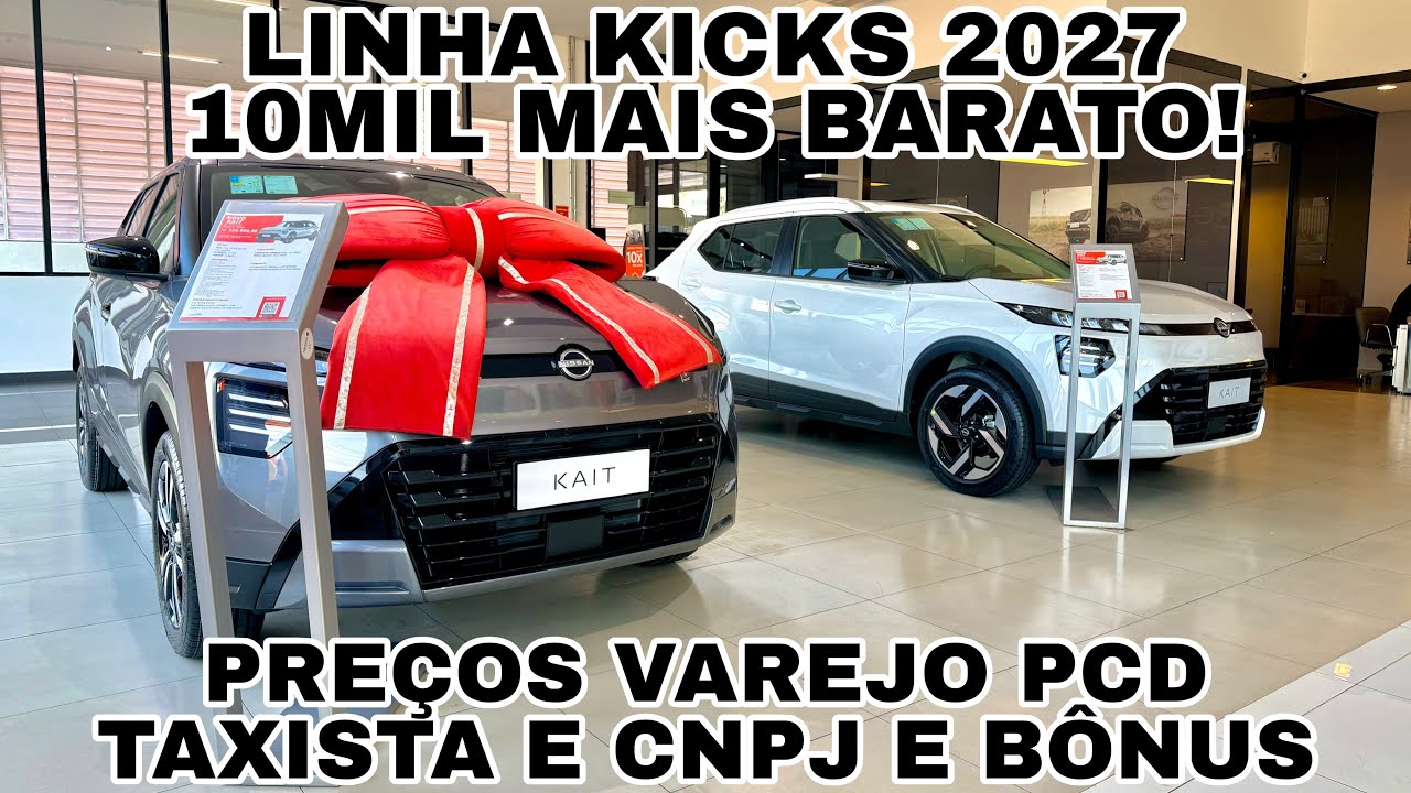 CARROS DA NISSAN E SEUS PREÇOS ATUALIZADOS EM AGOSTO DE 2026 | VALE A PENA??