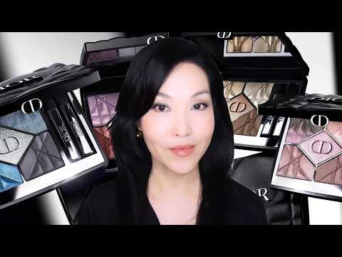 DIOR Cannage Eyeshadow Palettes 2026 | All 4 shades | Reviews, Swatches, 4 Makeup Looks