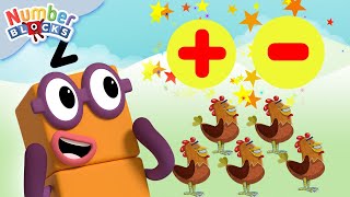 Numberblocks | Maths Addition and Subtraction Skills | Let's add and subtract up to Five gameplay video by cellsworth, 4:21 duration