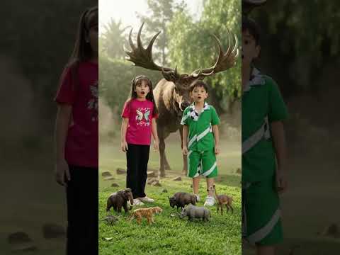 ¡Pícnic Increíble con Animales Prehistóricos! 🦣🐯🦌 | La Merienda Más Divertida