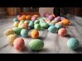 How Candy Coated Chocolate Eggs are made - Homemade M&Ms!