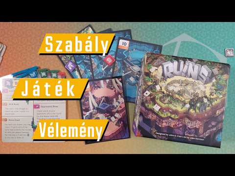 Ötletes játék, rossz platformon | Ruins | Végigjátszás | Szabályok Tömören - PumiGame