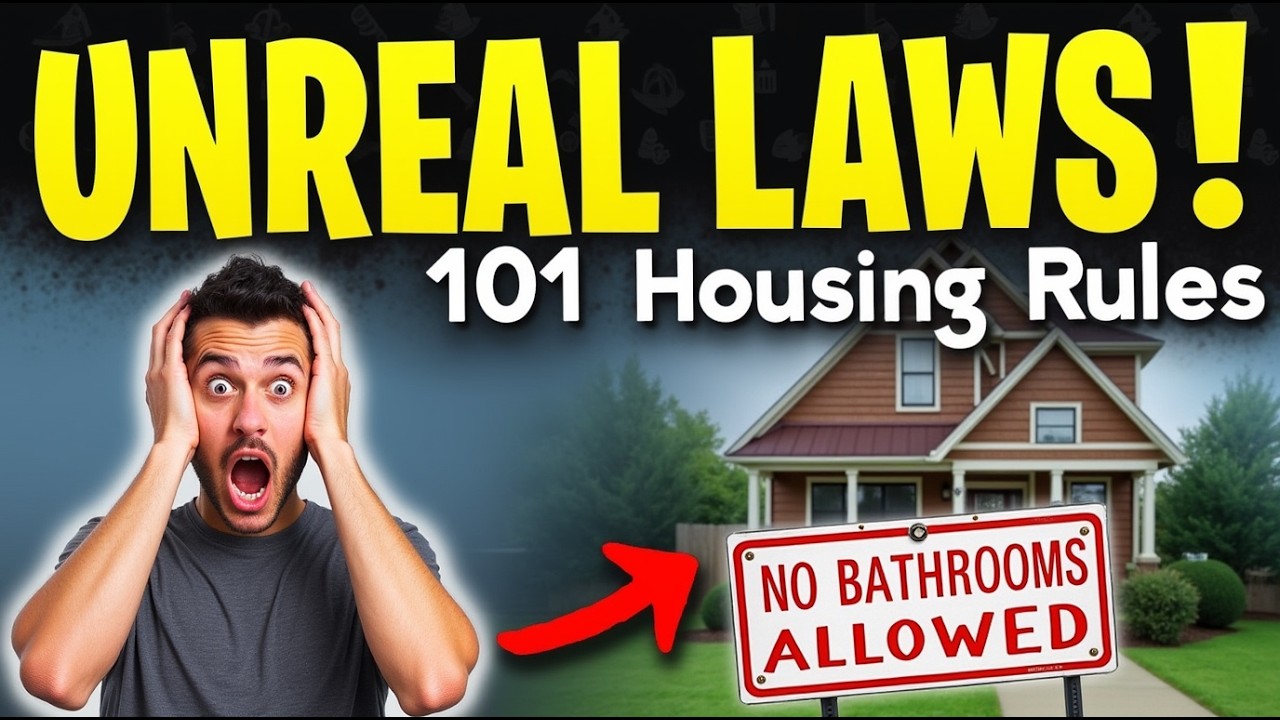 101 Most WEIRD Housing Laws in the US You Won’t Believe Exist!