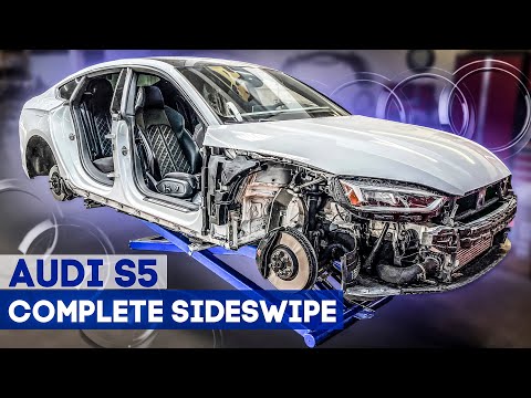 Rebuilding Crashed Audi S5