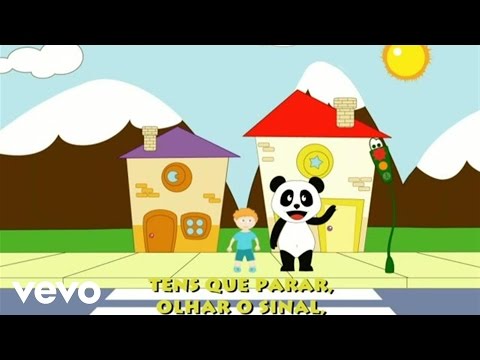 Panda vai à Escola - Atravessar a Rua