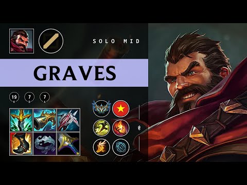 Graves Mid vs Yasuo - VN Challenger Patch 25.24