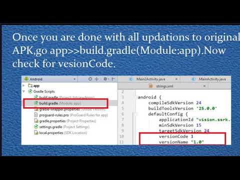 How to change version code for update to App on Playstore.(For New App Developers)