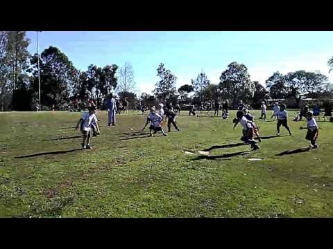 My son Lil Ree Ree. He only 9 yrs. Old. This flag I-9 but preparing him for popwarner. Future of SD