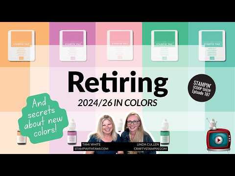 Retiring In Colors & Major Stampin’ Up! Updates