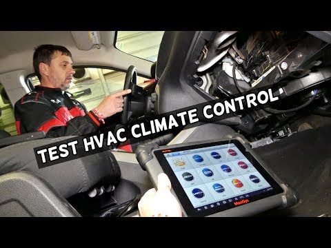 HOW TO TEST BLEND DOOR ACTUATOR, CLIMATE CONTROL, HEATER, TEMP CONTROL ANY CAR