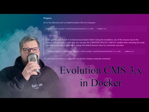 Evolution CMS 3.x in Docker