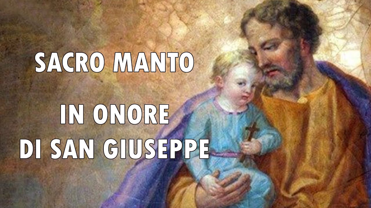 Sacro Manto in onore di San Giuseppe