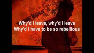 Blake Lewis - Rebel Without A Cause (With Lyrics)