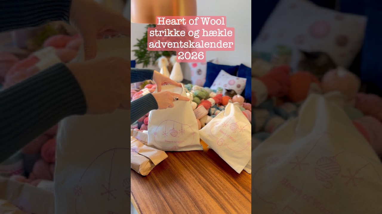 Heart of Wool strikke og hækle adventskalender 2026