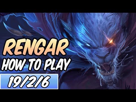 HOW TO PLAY RENGAR JUNGLE | Best Build & Runes | Diamond Commentary | League of Legends