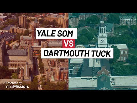 Yale SOM vs. Dartmouth Tuck | MBA Programs