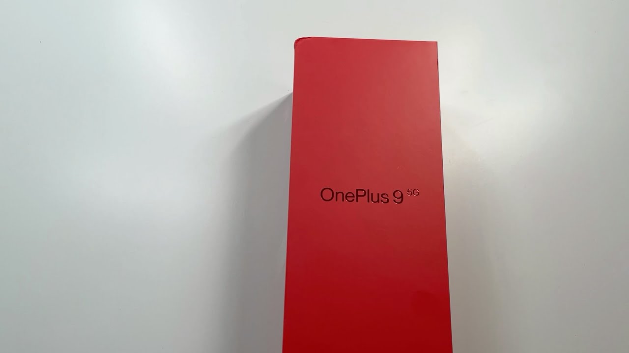 OnePlus 9 Astral Black Unboxing