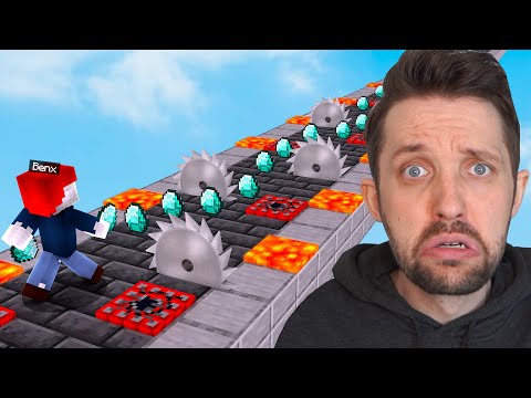 ICH PARKOUR FÜR OBSIDIAN AUSRÜSTUNG in Minecraft