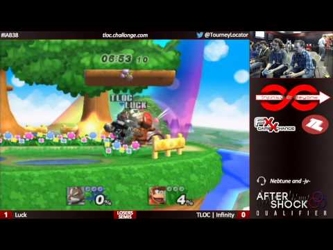IaB38 PM - Luck (Diddy Kong) vs TLOC Infinity (Fox) - Losers Semis