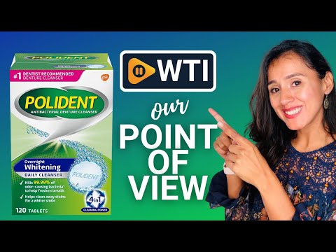 Polident Denture Cleanser - WTI product video review