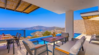 Kalkan Kiralık Villa Alideniz - Deniz Manzaralı Lüks Villa - Villa Danışmanı
