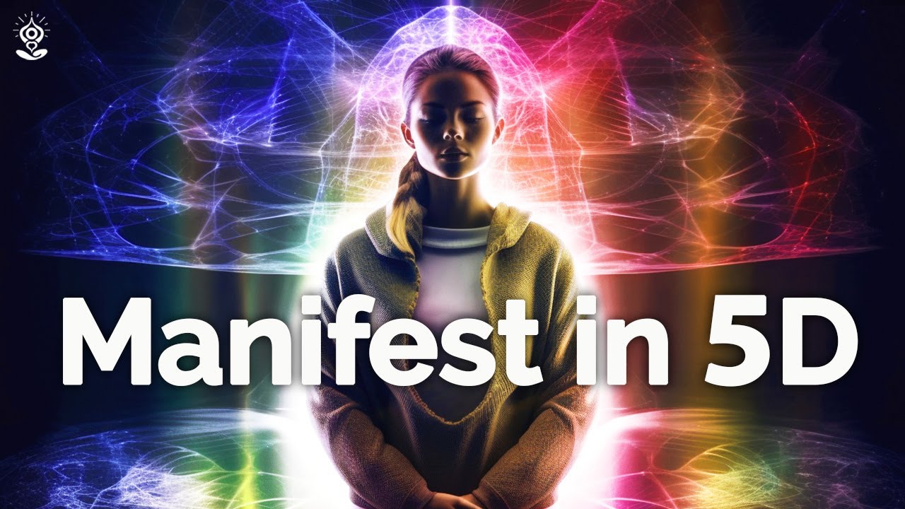 Guided Meditation: Super Powerful Manifestation Meditation - Quantum Jump Access the 5th Dimension