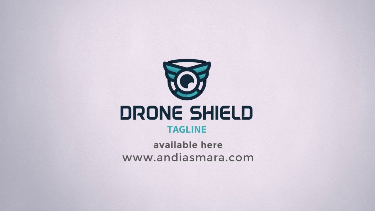 Drone Shield Logo Template