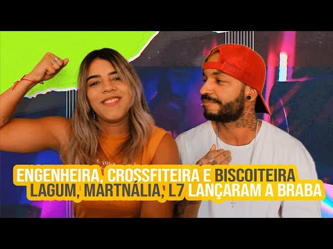 Lagum, L7NNON, Mart'nália - EITA MENINA | NA ATIVIDADE REACT #98