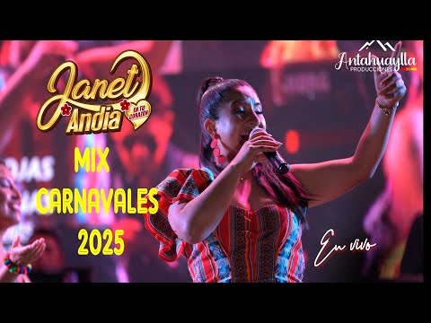 Janet Andia - Mix  Carnavales  2025 (vivo) -Juramento de amor, Esta cerveza, Casate conmigo