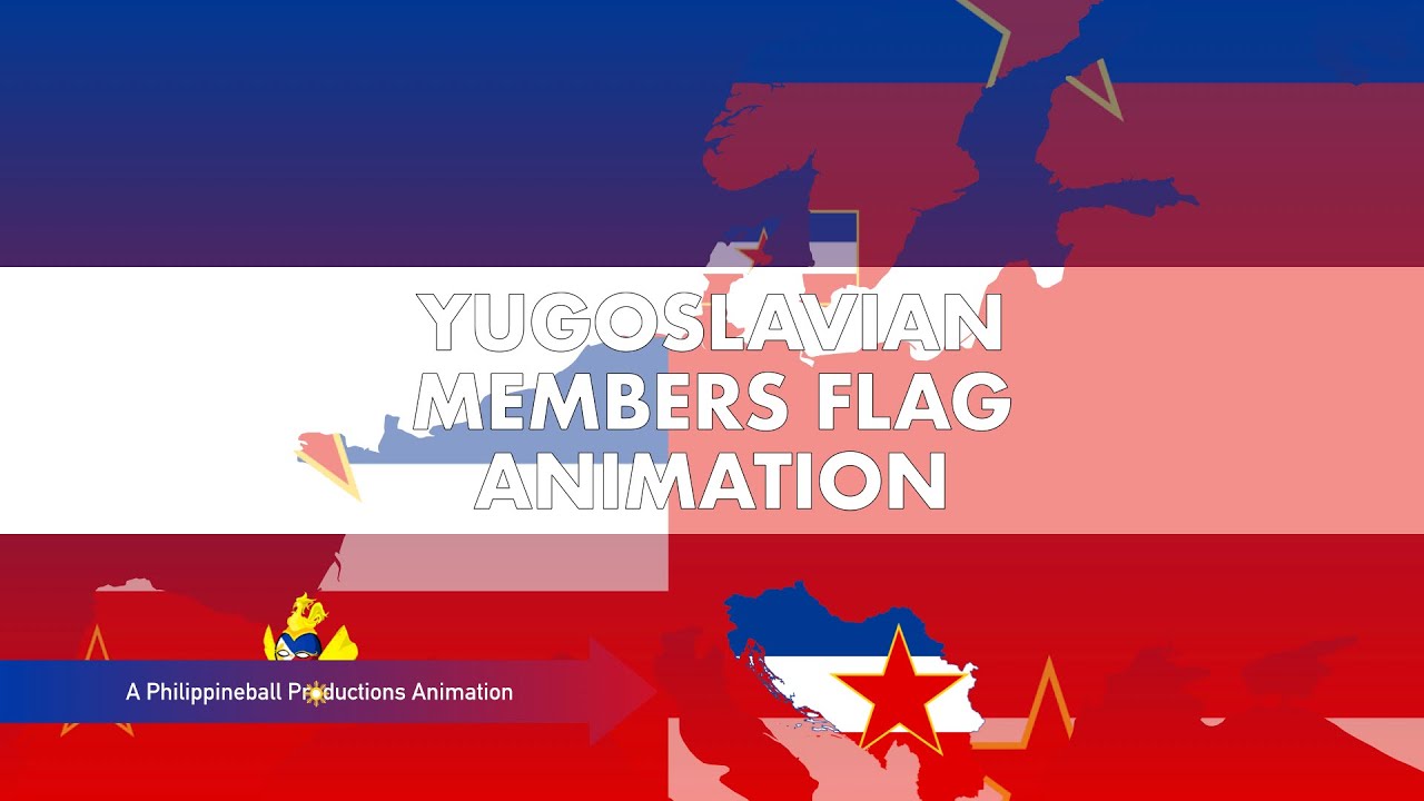 Yugoslavian Members Flag Animation