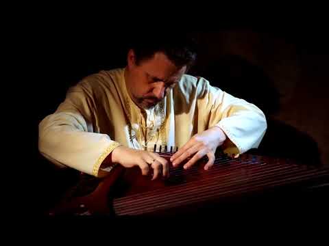 Russian Music Instrument Gusli (russian harp) / Harmony of sound
