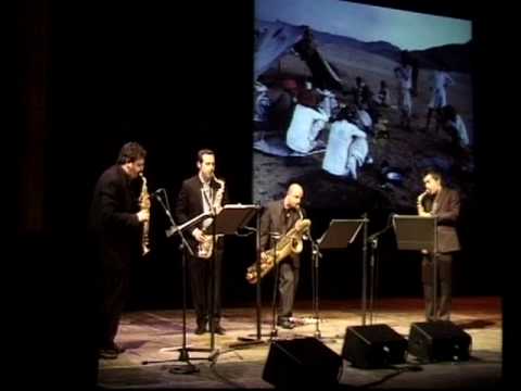 Atem Saxophone Quartet - Albanian Folk Song