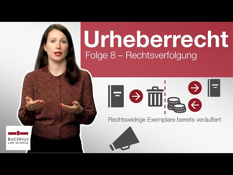 Rechtsverfolgung | Urheberrecht | Folge 8 (Prof. Dr. Kuschel)