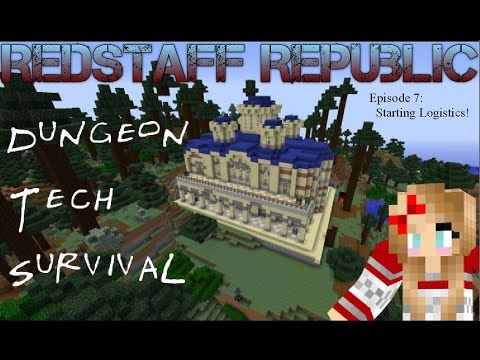 Dungeon Tech Survival Episode 7 Starting Logistics