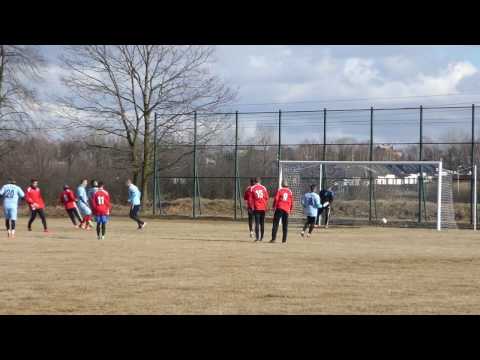 Unia Racibórz - Polonia Głubczyce, rzut karny