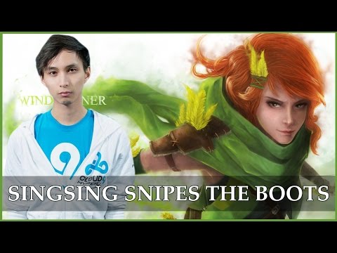 SingSing snipes zyzz boots @ I-League