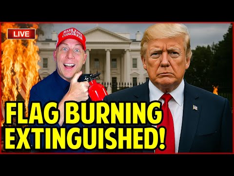 🔴 Trump Sends Dems Into RAGE Over Flag Burning Executive Order