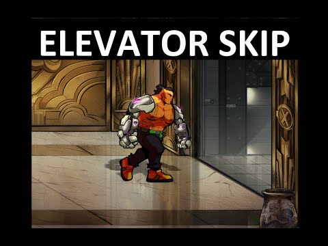 #AD | Streets of Rage 4: Stage 9 Y Tower: Skip the majority of the elevator section as Floyd.