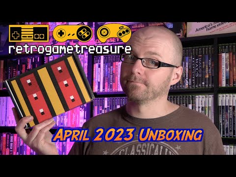 Retro Game Treasure April 2023 - Unboxing
