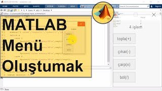 Matlab da Menü Oluştuma | Matlab Menu Switch Case| Matlab Tutorials
