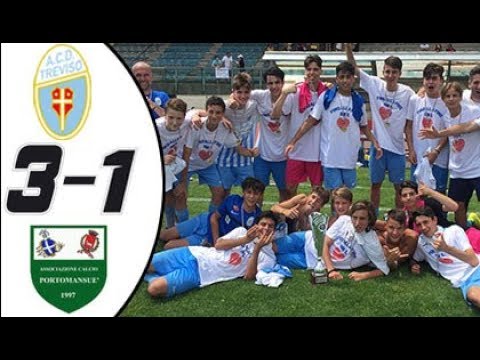 A.C.D.TREVISO-PORTOMANSUE' 3-1 FINALE CAMPIONATO ALLIEVI HIGHLIGHTS