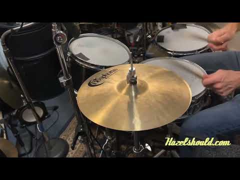 RARE Tight CRISP BOSPHORUS Traditional Factory CRISP 13” Hihats 808 960 g MINT image 6