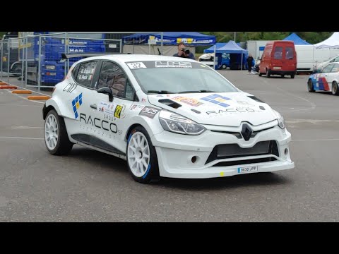 36 Rally Prealpi Orobiche 2022 uscita parco assistenza 1 parte 24 aprile