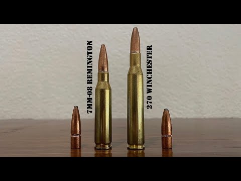 7mm-08 vs 270 Winchester Review \u0026 Comparison