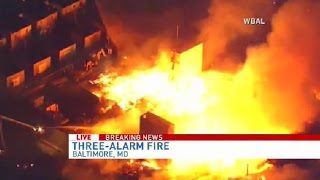 National Guard deployed to Baltimore Riots - Baltimore on Fire