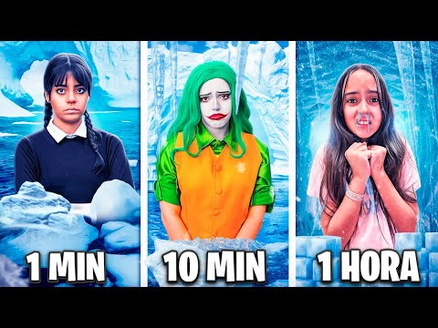 24 HORAS FAZENDO TUDO EM 1 MINUTO, 10 MINUTOS OU 1 HORA EXTREMO