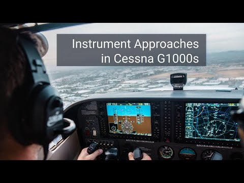 Flying Instrument Approaches in the Cessna G1000